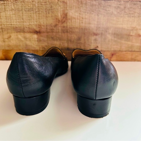 Avellini Made in Italy Leopard Calf Hair Leather Loafers - Picture 5 of 8